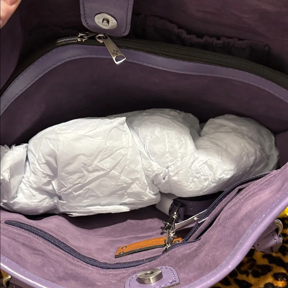 Patricia Nash Adeline Tote Amethyst - Picture 4 of 4